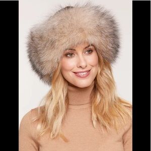 Sheared Mink Fox Fur Cossack Hat Russian style